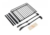 Steel Tube Roof Rack w/Roof Rails for Traxxas TRX-4 2021 Ford Bronco RC4WD