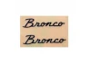 Body Decals for Traxxas TRX-4 2021 Ford Bronco (Black) RC4WD