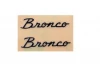 Body Decals for Traxxas TRX-4 2021 Ford Bronco (Black) RC4WD