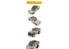 Flat Roof Rack w/ LED for Axial SCX24 JT Gladiator RC4WD