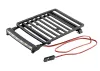Flat Rack w/LED for Axial SCX24 2021 Ford Bronco RC4WD