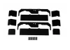 RC4WD Rear Wheel Guards W/ Mud Flaps For Traxxas Trx-6 Ultimate