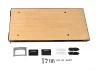 RC4WD Wood Rear Bed For Traxxa S Trx-6 Ultimate RC Hauler
