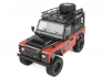 RC4WD Roof Rack With Tyre Mount + Ipf Lights For Gelande II D90