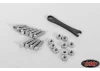 RC4WD Ultra Scale Hardened Steel Driveshaft Nuts Bolts & Wrench x10 RC4WD