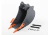 RC4WD Narrow Digging Bucket for 1:14 Scale RTR Earth Digger 360L Hydraulic Excavator RC4WD