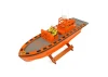 The Wooden Model Boat Company Thames Lifeboat Kit 400mm