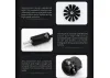 XFly 80mm Ducted Fan With 3280-Kv2200 Motor (6S Version)