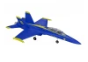 XFly Twin 40mm F-18 EDF 705mm Jet - Blue