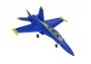 XFly Twin 40mm F-18 EDF 705mm Jet - Blue