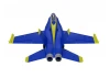 XFly Twin 40mm F-18 EDF 705mm Jet - Blue