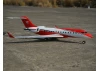 XFly Twin 40mm J-65 EDF Business Jet PNP - Red