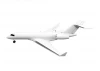 XFly Twin 40mm J-65 EDF Business Jet PNP - White