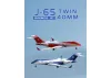 XFly Twin 40mm J-65 EDF Business Jet PNP - White