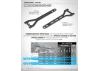 XRay X4A23 Graphite Upper Deck - Split Front - 1.6mm