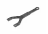 XRay X4F25 Carbon Upper Deck - Split Front - 1.6mm