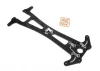 XRay Adjustable Upper Deck T1Fk 05 - 2.5 mm Graphite