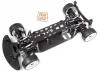 XRay Adjustable Upper Deck T1Fk 05 - 2.5 mm Graphite