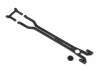 XRay T2 008 Asphalt-Spec Upper Deck Graphite + Rear Upper Deck - Set