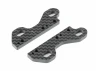 XRay X4 Universal Carbon Upper Clamp -1mm For Uni Bulkheads (2)