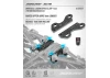 XRay X4 Universal Carbon Upper Clamp -1mm For Uni Bulkheads (2)