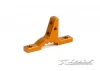 XRay T3 Aluminium Upper Clamp For Bulkheads - Orange