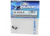 XRay Aluminium Nut For Susp. Holder - Black (2)