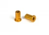XRay T2 Aluminium Nut For Susp. Holder - Orange (2)
