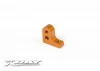 XRay T4 Aluminium Lower Suspension Holder - Orange