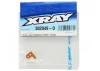 XRay T4 Aluminium Lower Suspension Holder - Orange