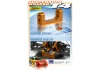 XRay T4 Aluminium Lower Rear Suspension Holder - Orange ** CLEARANCE **