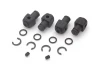 XRay Upper Susp. Holder + C-Clips + O-Ring ( Set )