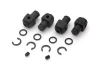 XRay Upper Susp. Holder + C-Clips + O-Ring ( Set )