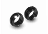 XRay X4 Aluminium Adjustment Ball Bearing Hub For Uni Bulkheads - Black (2)