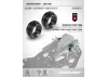 XRay X4 Aluminium Adjustment Ball Bearing Hub For Uni Bulkheads - Black (2)