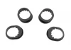 XRay Eccentric Nylon Hub For Rear Bulkhead (2+2)