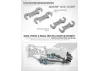 XRay X4 Rear Roll-Center Spacer (2)