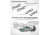 XRay X4 Rear Roll-Center Spacer (2)