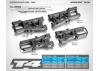 XRay Front Suspension Arm Long Left - Hard
