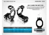 XRay T4 20 Aluminium C-Hub For Ars - Left - 4 Deg