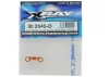 XRay Aluminium Steering Plate For Dual Servo Saver - Orange