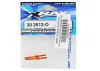XRay Aluminium Adj. Turnbuckle M3 L/R 39 mm - Orange - Swiss 7075 T6 (2)