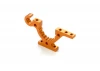 XRay T415 Aluminium Lower Adjustment Bulkhead - Front L / Rear R - Orange