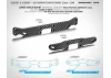 XRay T4 20 Ulp Graphite Shock Tower Rear 3.0mm - Low