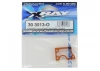 XRay T2 009 Right Aluminium Layshaft Bulkhead - Orange