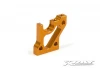 XRay T3 Aluminium Right Layshaft Bulkhead - Orange