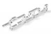 XRay T2 Aluminium Susp. Adjust. Bulkhead Rear Lower Left