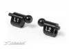 XRay T2 Aluminium Quick Roll-Center Holder 4.9mm - L1 + L2