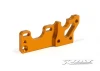 XRay T3 Aluminium Motor Mount Bulkhead - Orange