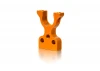 XRay T4 Aluminium Layshaft Bulkhead Closed L/R - Orange